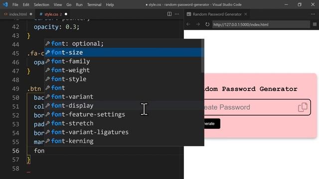 HTML CSS JavaScript Project - Random Password Generator смотреть онлайн