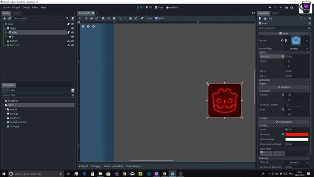 Godot [Debutant] GDscript : les scripts смотреть онлайн