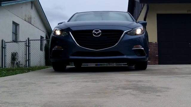 Mazda 3 2014 Swap of DRL to Xenon White LED bulbs смотреть онлайн