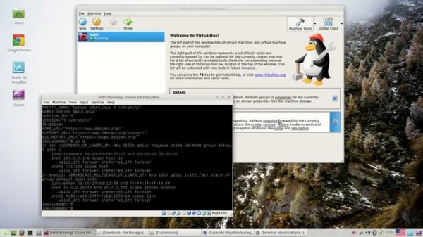 Проброс портов в  VirtualBox