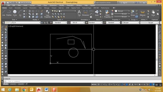 AutoCAD Lecture 3 . mvsetup, A3, A4 page setup, #units, #save drawing in autocad смотреть онлайн