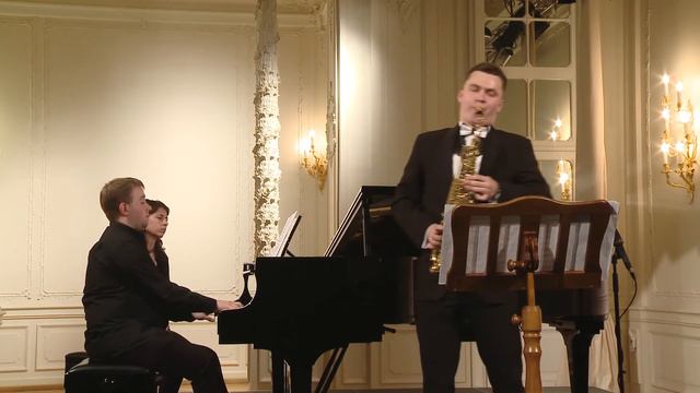 Vladimir Ustyantsev (saxophone) English Hall of St. Petersburg Music House 2017-06-28 смотреть онлайн