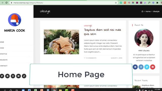 How look like a Blog website in 2021 | Ocean wp theme смотреть онлайн