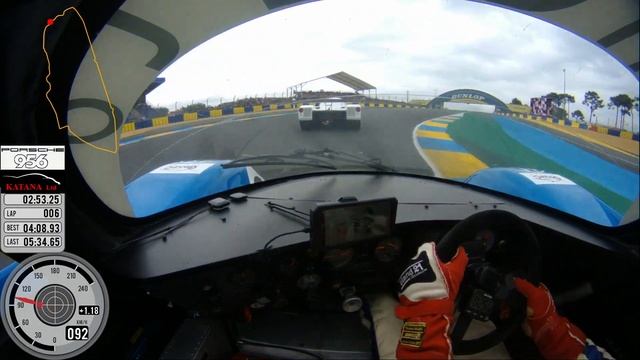 PORSCHE 956 CLASSIC LE MANS 2023 RACE 1 AND 2 смотреть онлайн