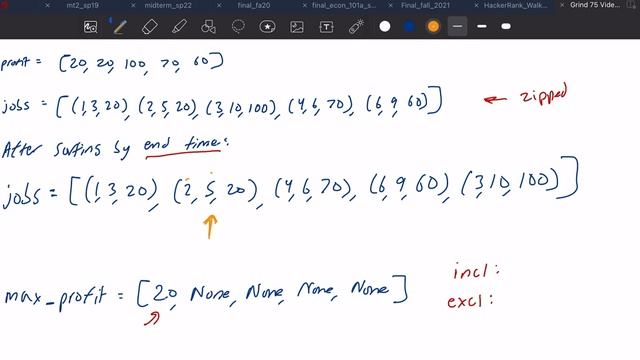 Maximum Profit in Job Scheduling | Python смотреть онлайн