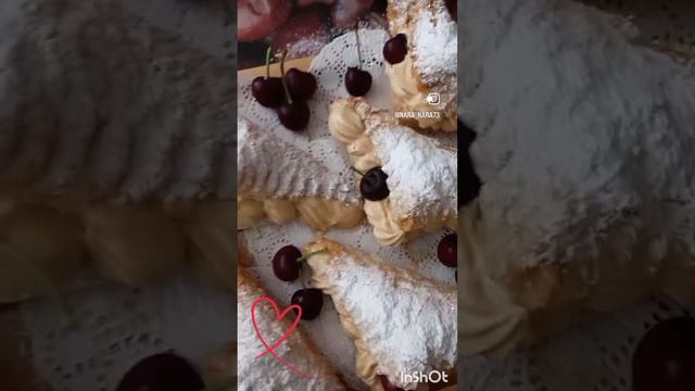 Сладкие слойки👌