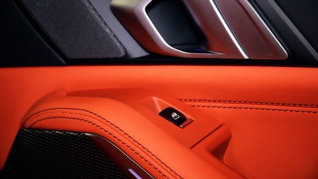 Перетяжка салона BMW X5 в красный цвет Lamborghini rosso [КРАСНЫЙ BMW 2022]