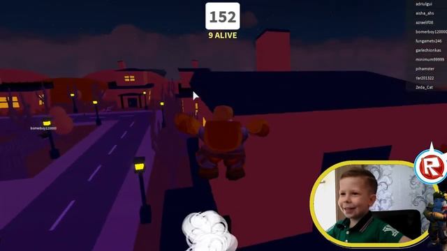 ЕШЬ ИЛИ УМРИ !!! ИГРАЕМ В ROBLOX смотреть онлайн