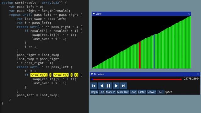 Cocktail Sort: Bidirectional Bubble Sort Algorithm смотреть онлайн