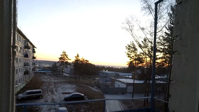 Таймлапс восход солнца Тулун 13.11.17 смотреть онлайн