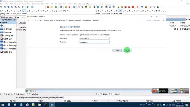 Backup & Restore GIT Credentials with Windows Credential Manager. Gitconfig Username field review смотреть онлайн