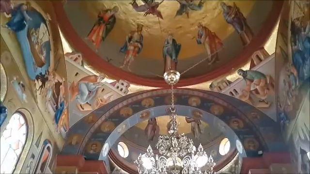 Church in Kfar-Nahum near the Sea of Galilee in Israel כנסיית השליחים בכפר נחום смотреть онлайн