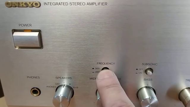 ONKYO integra A-927 тест работы усилителя смотреть онлайн