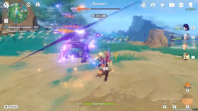 La Bataille Contre le Samurai ! Des Primos Faciles ! - Succès Caché - Genshin Impact смотреть онлайн