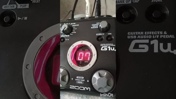Zoom G1u Процессор