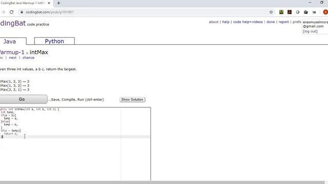 Episode Seven Codingbat Java Warmup1 Max1020 смотреть онлайн