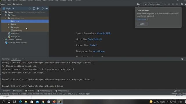 Python Web-development Series I How to Install Django using PyCharm I Episode - 3 смотреть онлайн