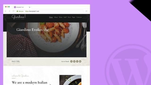 7 Best Food Catering WordPress Themes 2021 смотреть онлайн