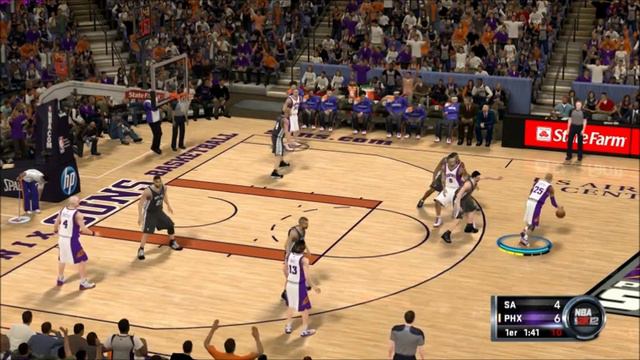 Bien attaquer NBA 2K12 partie 1 : Les écrans sur porteur смотреть онлайн