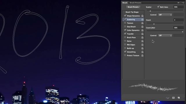 How to Create Fireworks Text in Photoshop смотреть онлайн