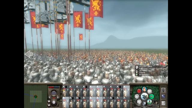 Epic battle in Medieval 2 total war [крестьянский бой] смотреть онлайн