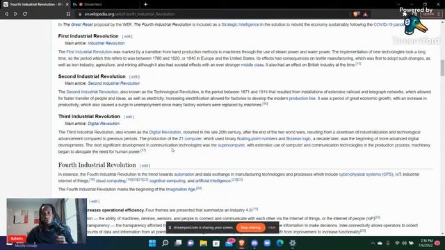 The Fourth Industrial Revolution | Wikipedia Read + My Thoughts смотреть онлайн