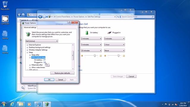 How To Disable Hibernation and Remove hiberfil.sys in Windows 7 смотреть онлайн