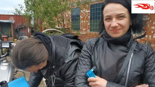 Александра и Сергей о мотоциклах, мотоциклистах и моторайде в Финляндию смотреть онлайн