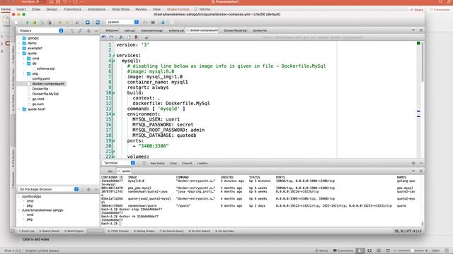 day 9: docker-compose for mysql and app - Create project using Golang and Java spring boot смотреть онлайн