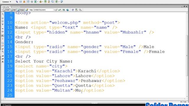 Beginner PHP Tutorial -42- Passing ComboBox Data Using $_POST Variables in PHP смотреть онлайн