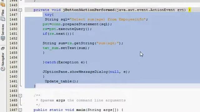 Java prog#105 Take count of all rows of one column from sql in java netbeans смотреть онлайн