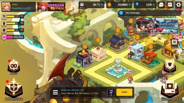 Guardian Tales - Праздничная обнова - Игре 1 год - 100 призывов 400 косичек смотреть онлайн