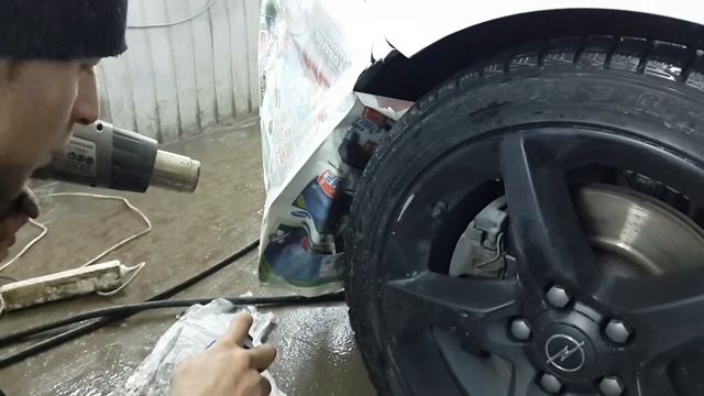 Ремонт дисков Plasti Dip Opel Corsa D GSI