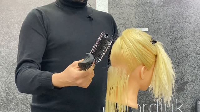 Объём с помощью скелетной расчёски