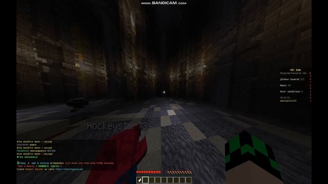ПРО ИГРАЕТ В TNT RUN В MINECRAFT HYPIXEL смотреть онлайн