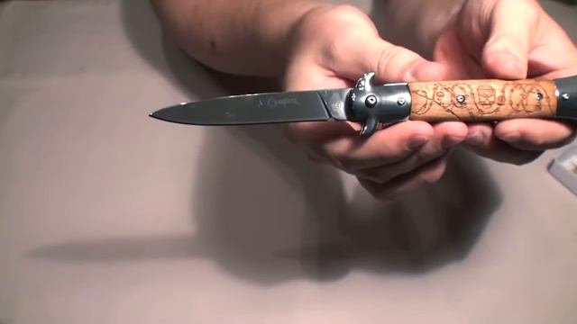 Складной стилет Витязь "Сумрак" B194-44 смотреть онлайн