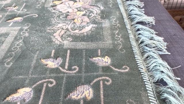 Ковровое покрывало на диван / кровать и кресло Зеленый белорусский Шпигель смотреть онлайн