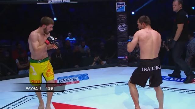 Абдул-Азиз Абдулвахабов vs Зульфикар Усманов | Abdul-Aziz Abdulvakhabov vs Zulfikar Usmanov | ACB 2 смотреть онлайн