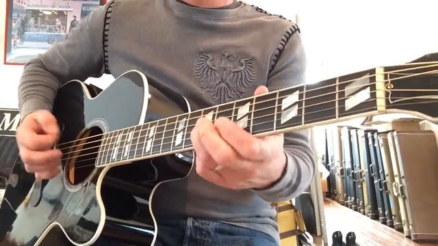 Sheryl Crow Personal Gibson 1998 EC-30 Acoustic Used 3 Years on Tour www.eddievegas.com смотреть онлайн