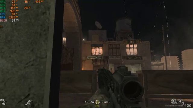 Call Of Duty Modern Warfare on AMD A4 9120 with Radeon R3 Graphics смотреть онлайн