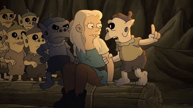 Disenchantment - Freaky Little Mole Men смотреть онлайн