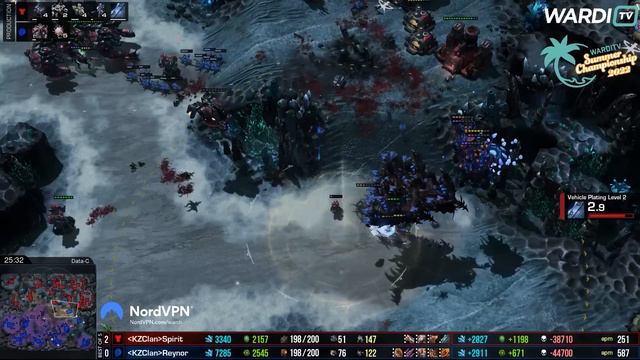 Reynor vs Spirit (ZvT) - WardiTV Summer Championship 2022 Playoffs [StarCraft 2] смотреть онлайн