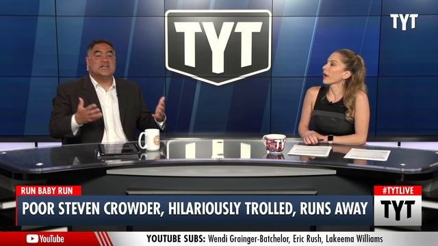 The Moment When Coldfeet Crowder FINALLY Met Sam Seder смотреть онлайн