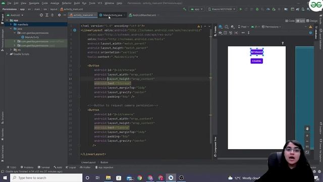 Permissions | Android | Geetika Thakran| GeeksforGeeks JAVA смотреть онлайн