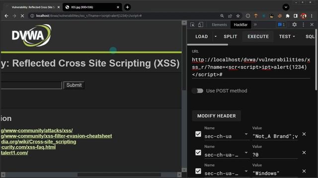 DVWA - Reflected XSS ( Low, Medium, High, Impossible ) смотреть онлайн