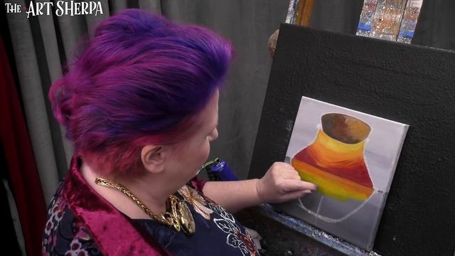 Pirate ship Sunset in a Bottle ⛵️ ? Easy Acrylic painting Live Stream | TheArtSherpa смотреть онлайн