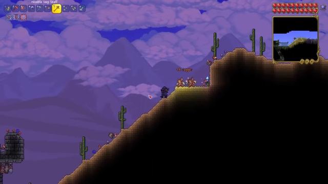 Terraria : Semi-AFK Goblin Scout/Tattered Cloth Farm Summoners Guide смотреть онлайн