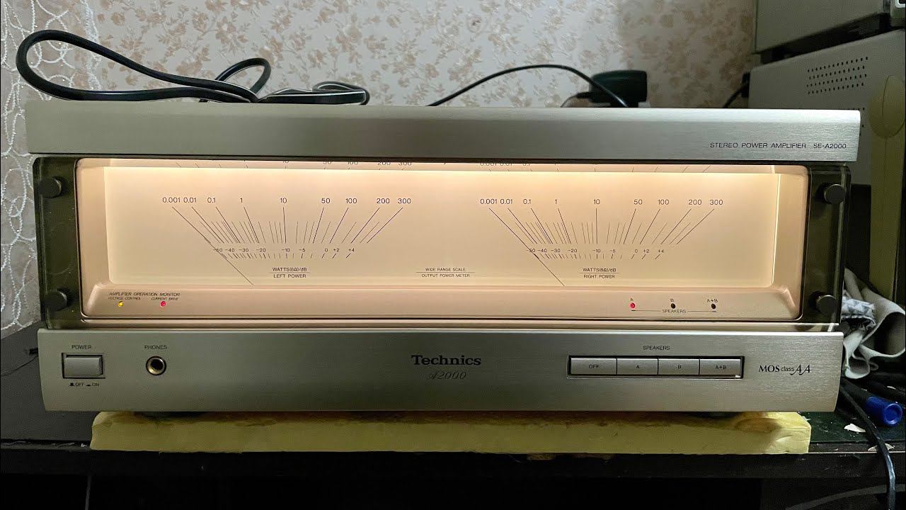 Technics SE-A2000 (часть 1. Разборка) смотреть онлайн