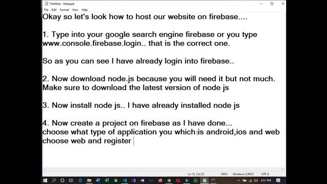 Host Static Website Using Firebase Part I | Intro and Installation смотреть онлайн