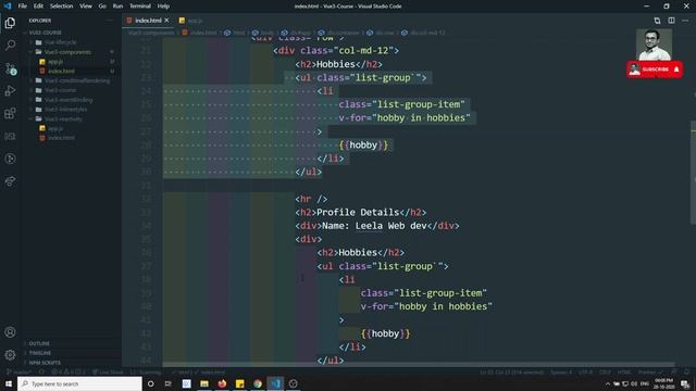 24. Why we need to use components in Vue js. Basic introduction to Components in Vue js | Vue 3 смотреть онлайн